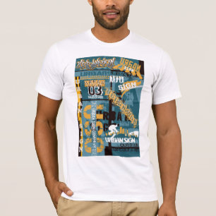 Camisa de Rótulo urbano