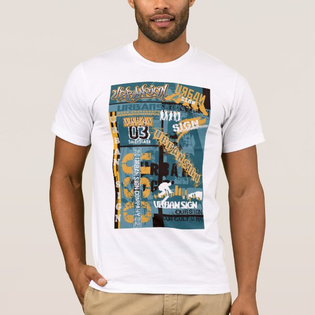 Camisa de Rótulo urbano (Anverso)