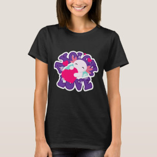 Camisa de Salamander de Cute Axolotl