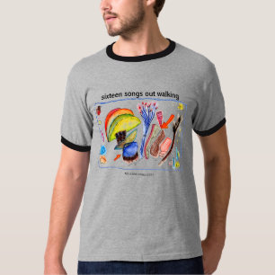 Camisa de salida de dieciséis canciones