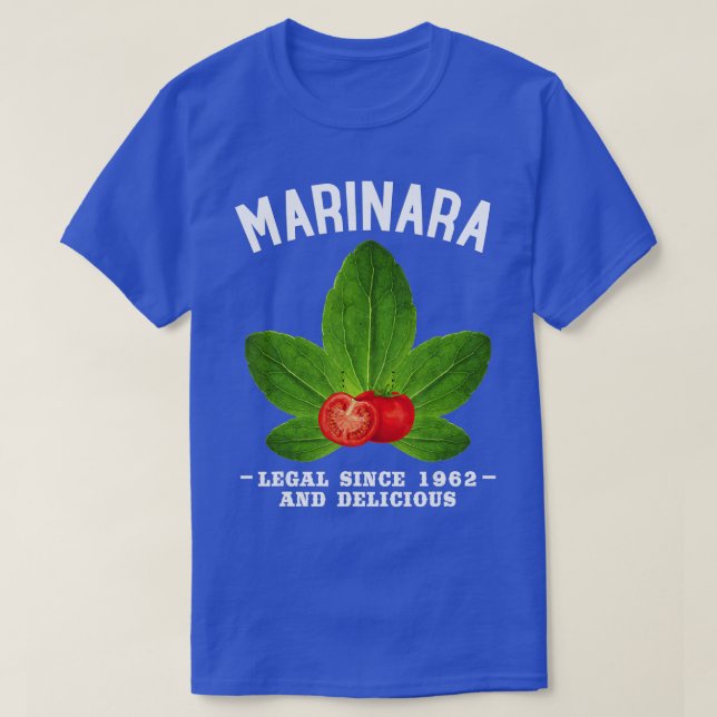 Camisa de salsa de tomate marinara Marinara Legal (Diseño del anverso)