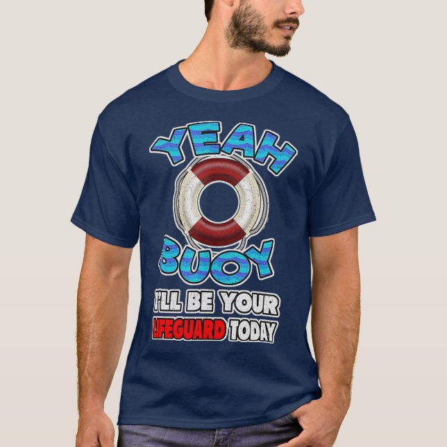 Camisa de salvavidas SÍ BUOY Seré tu salvavidas (Anverso)
