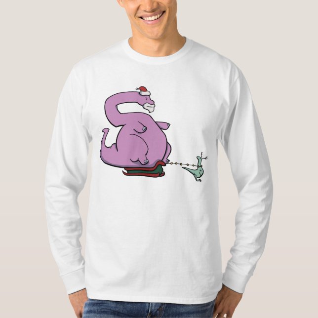 Camisa de Santa del Brontosaurus (Anverso)