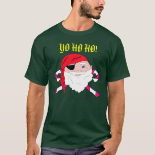 Camisa de Santa del pirata del navidad