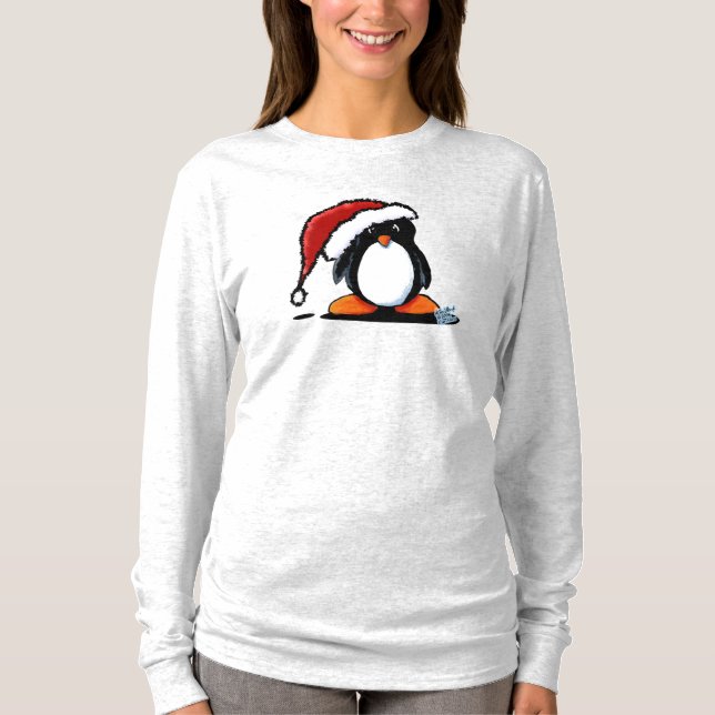Camisa de Santa Humphrey Penguin (ropa oscura) (Anverso)