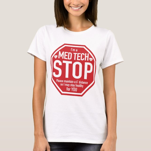 Camisa de seguridad social para una tecnología Med (Anverso)