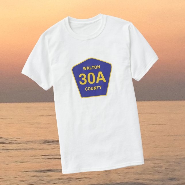 Camisa de señalización de la autopista 30A Walton  (Subido por el creador)