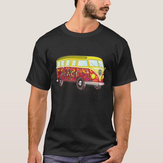 Camisa de señas de la paz - Paz y amor - Regalo Hi (Anverso)