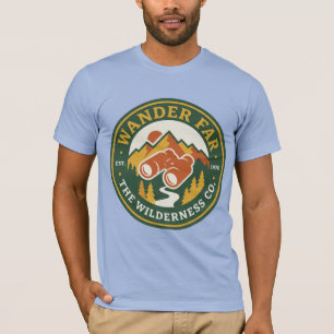 Camisa de senderismo en la montaña Wander Far Bino