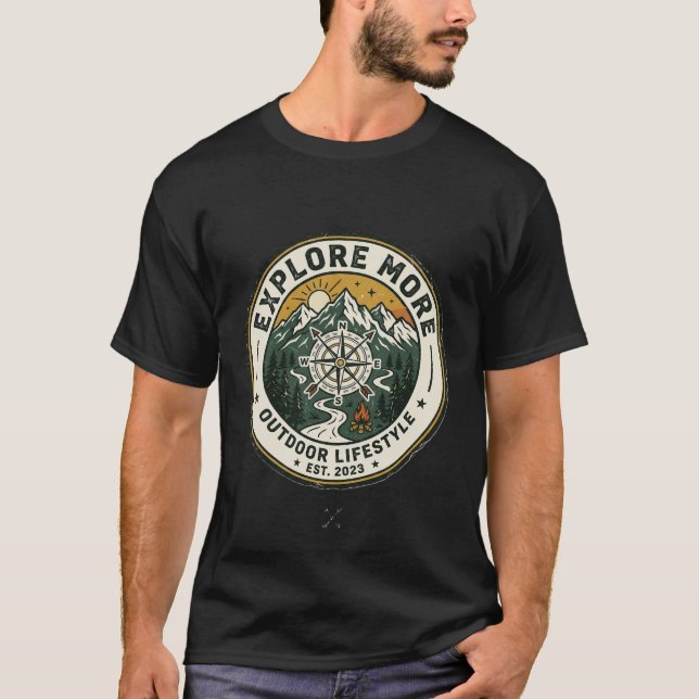 Camisa de senderismo para buscadores de la natural (Anverso)