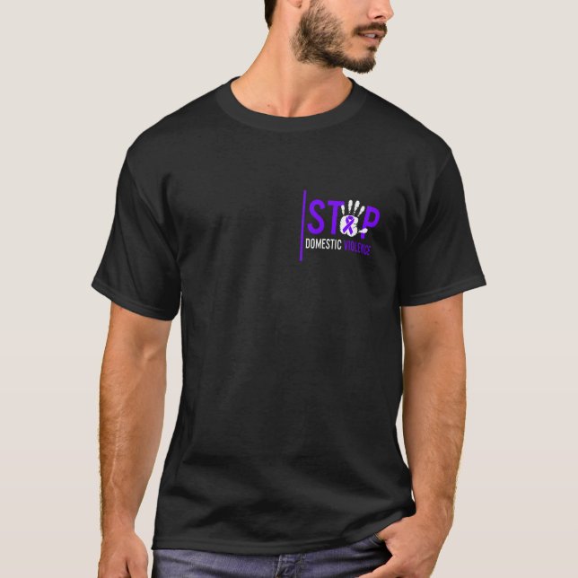 Camisa de sensibilización contra la violencia domé (Anverso)