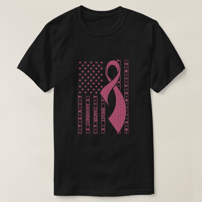 Camisa de sensibilización sobre el cáncer de mama (Diseño del anverso)