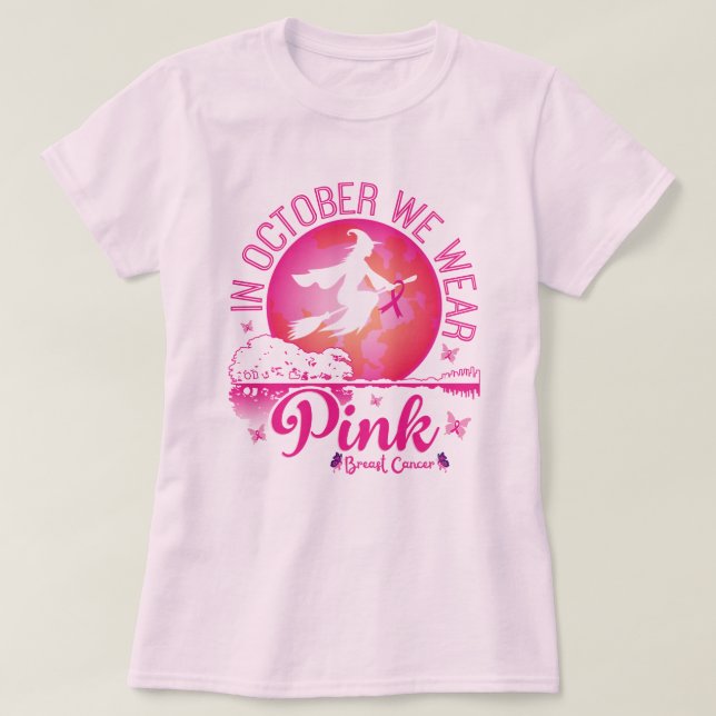 Camisa de sensibilización sobre el cáncer de mama, (Diseño del anverso)