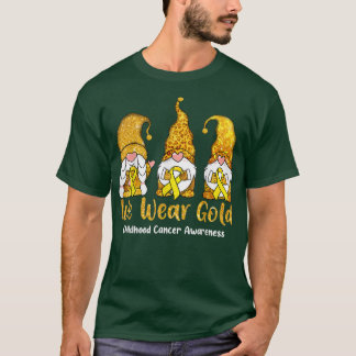 Camisa de sensibilización sobre el cáncer infantil
