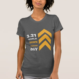 Camisa de sensibilización sobre el síndrome de Dow