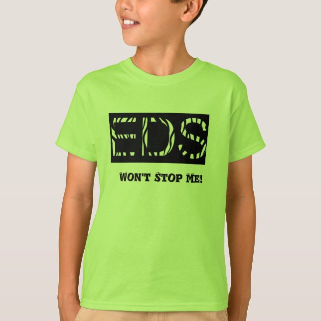 Camisa de sensibilización sobre el síndrome de Ehl (Anverso)