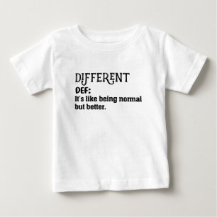 Camisa de significado diferente, definición difere