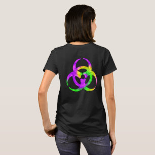 Camisa de símbolo de bióleo de espiral ácida (r