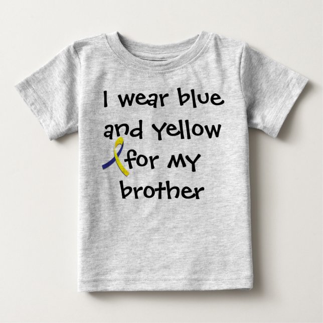Camisa de Síndrome de Down para el hermano (Anverso)