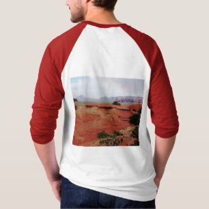 Camisa de Sleeve Raglan de 3/4 Sleeve Mystery Vall