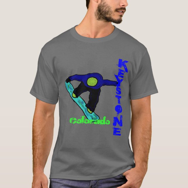 Camisa de snowboard de piedra (Anverso)