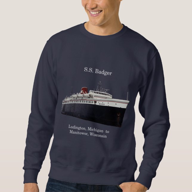 camisa de SS Badger oscura (Anverso)