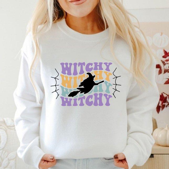 Camisa de sudadera de Halloween de Brujas Retro Vi (Subido por el creador)