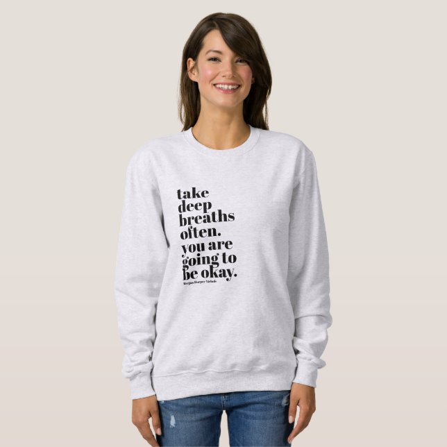 Camisa de sudadera inspiradora (Anverso completo)