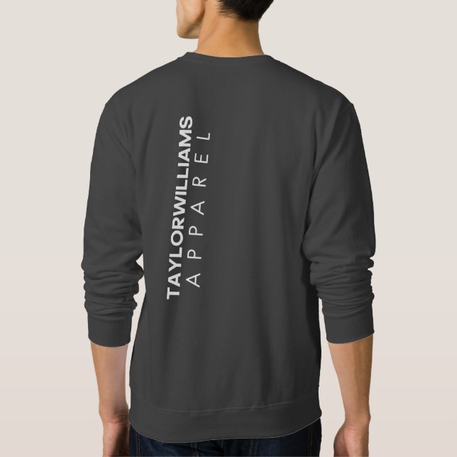 camisa de sudor masculino (Reverso)
