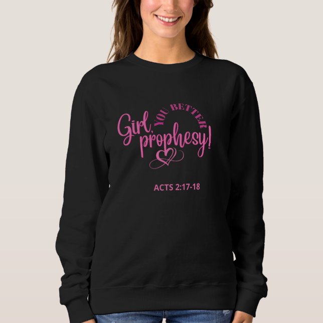 Camisa de sudor negro para mujeres (Anverso)