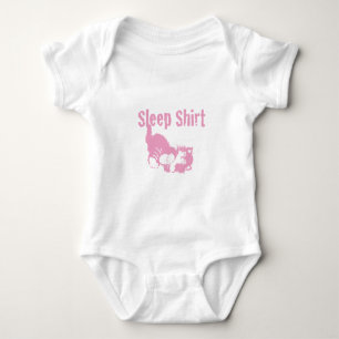 Camisa de sueño en rosa