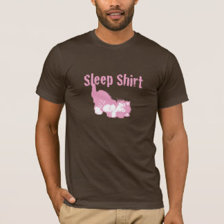 Camisa de sueño en rosa