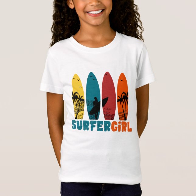 Camisa de Surfista Retro, Camisa de los Amantes de (Anverso)