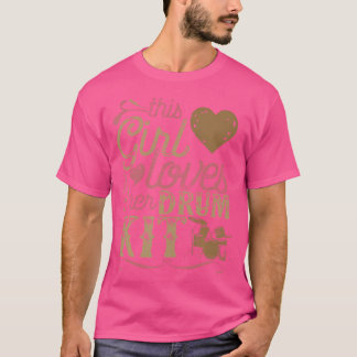 Camisa de tambor - Tshirt de música regalo Tee Pre