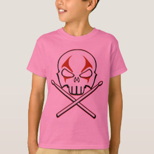 Camisa de tamborilero Metalizado fuerte de Rock & 