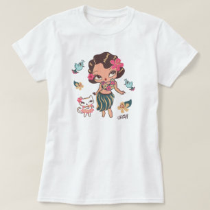 Camisa de té bailando Hula Lulu