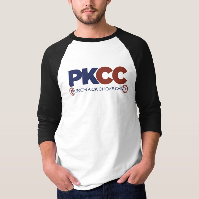 Camisa de té con logotipo largo de PKCC (Anverso)