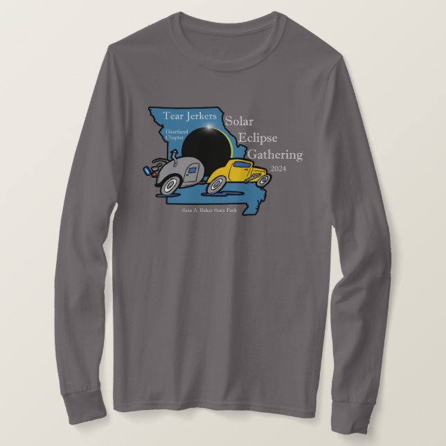 Camisa de té de larga duración para mujeres por ec (Anverso del diseño)