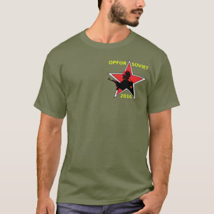Camisa de té del grupo soviético de historia viva
