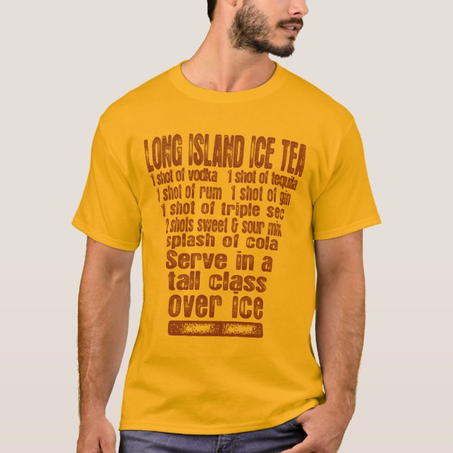 Camisa de té helado de Long Island - elegir estilo (Anverso)