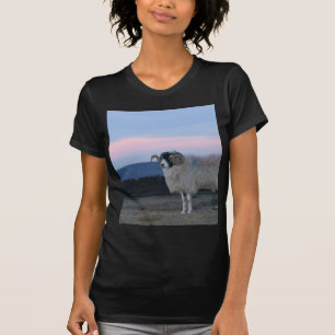 Camisa de té para damas negras
