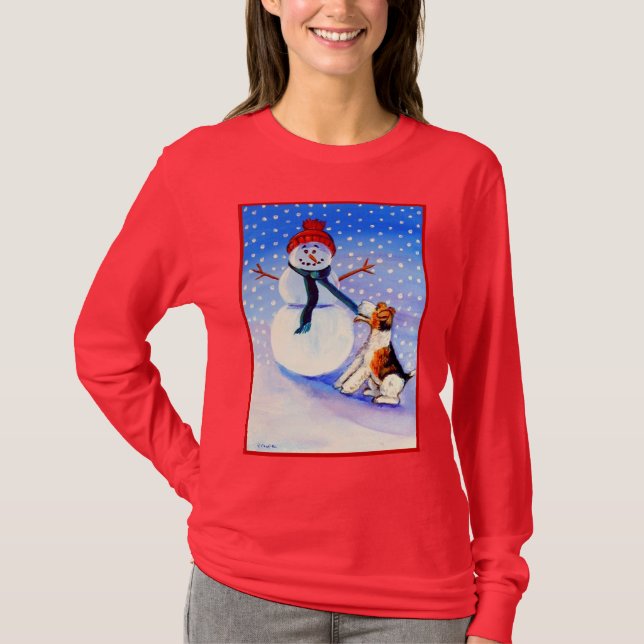 Camisa de Tee Fox Terrier (Anverso)