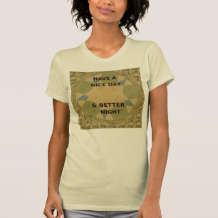 Camisa de tela de Bella para mujeres Hakuna matata