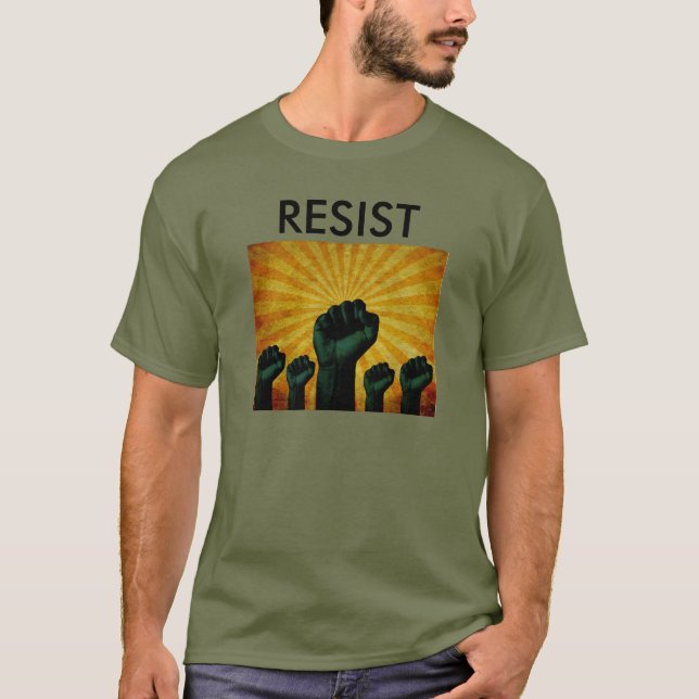 CAMISA DE TELEVISIÓN RESISTENTE / INDIVISIBLE con  (Anverso)