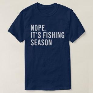 Camisa de temporada de pesca masculina