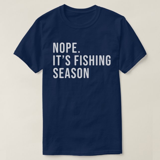 Camisa de temporada de pesca masculina (Diseño del anverso)