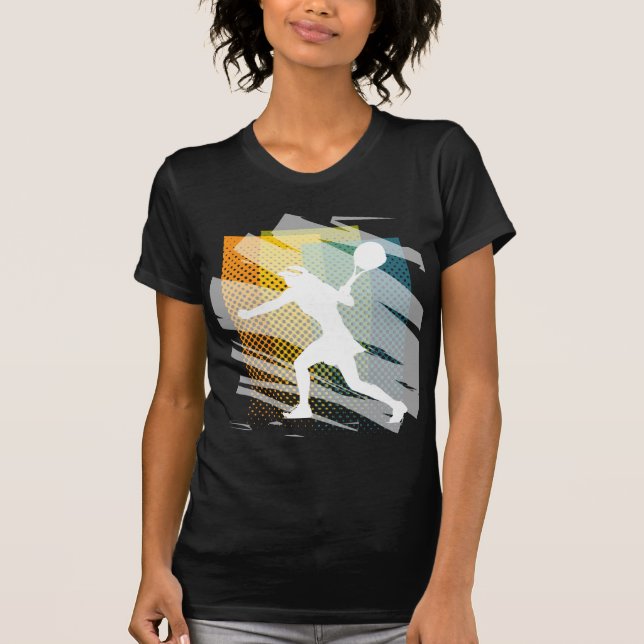 Camisa de tenis femenina (Anverso)