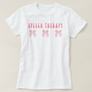 Camisa de terapia del habla, camiseta SLP, arcos r