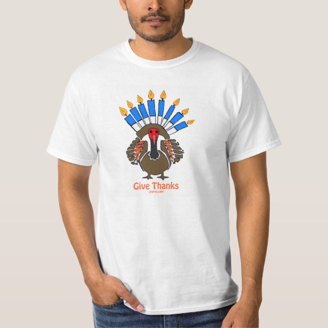 CAMISA DE THANKSGIVUAKKAH THANKSANUKAH TURQUÍA (Anverso)