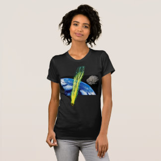 Camisa de tierra asteroide para mujeres